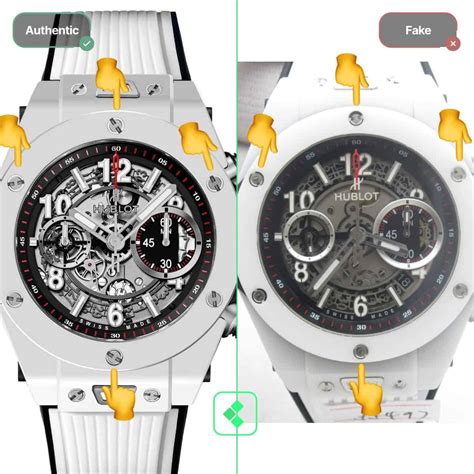 how to identify fake hublot big bang|real hublot watches.